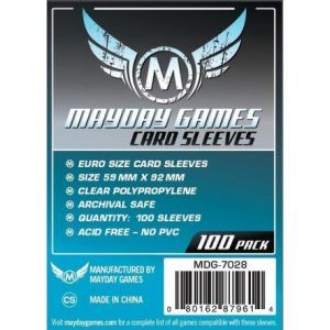 Fundas Mayday Euro Size 59x92mm (100 pack)