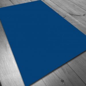 TAPETE DE NEOPRENO 150X90 CM - AZUL LISO