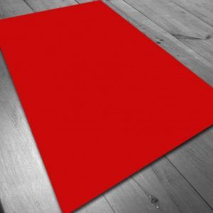 TAPETE DE NEOPRENO 150X90 CM - ROJO LISO