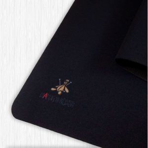 TAPETE DE NEOPRENO 140X80 CM - NEGRO LISO