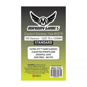 Fundas Mayday Custom 7100 70x120mm (100 pack)