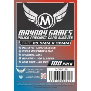 Fundas Mayday Custom Police Precinct 63.5x92mm (pack 100)