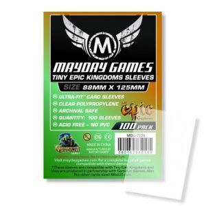 Fundas Mayday Custom Tiny Epic Kingdoms 88x125mm (pack 100)