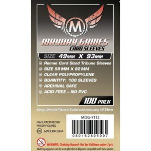 Fundas Mayday Roman Tribune 49x93mm (pack 100)