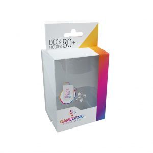 GAMEGENIC: DECK HOLDER 80+ CLEAR