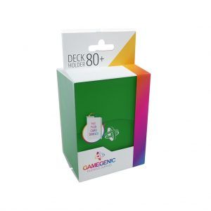 GAMEGENIC: DECK HOLDER 80+ GREEN