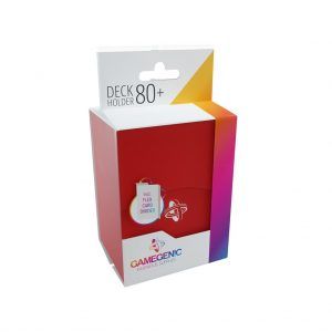 GAMEGENIC: DECK HOLDER 80+ RED