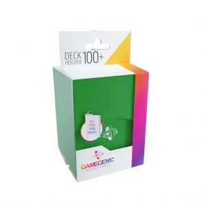 GAMEGENIC: DECK HOLDER 100+ GREEN