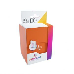 GAMEGENIC: DECK HOLDER 100+ ORANGE