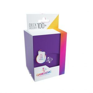 GAMEGENIC: DECK HOLDER 100+ PURPLE