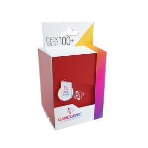 GAMEGENIC: DECK HOLDER 100+ RED