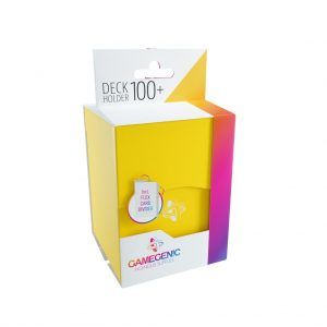 GAMEGENIC: DECK HOLDER 100+ YELLOW