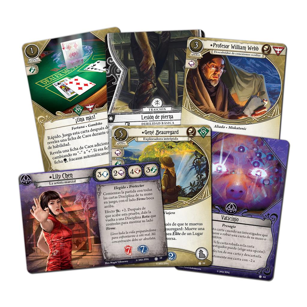 ARKHAM HORROR LCG: LOS CONFINES DE LA TIERRA (PACK DE INVESTIGADORES) - Imagen 2