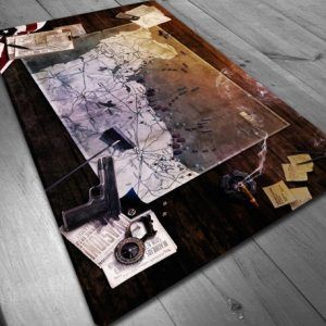 TAPETE DE NEOPRENO 150X90 CM - WWII AMERICANO