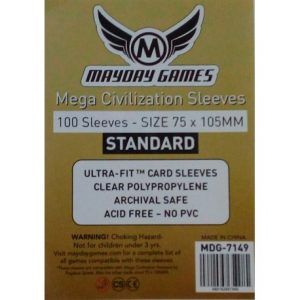 Fundas Mayday Mega Civilization 75x105mm (pack 100)