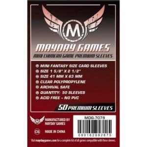 Fundas Mayday Mini Chimera 43x65mm PREMIUM (50 pack)
