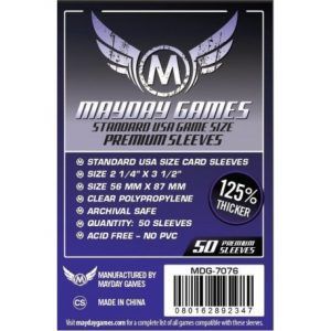 Fundas Mayday Standard USA 56x87mm PREMIUM (50 pack)