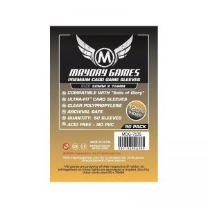 Fundas Mayday Custom Sails Of Glory 50x75mm PREMIUM (50 pack)