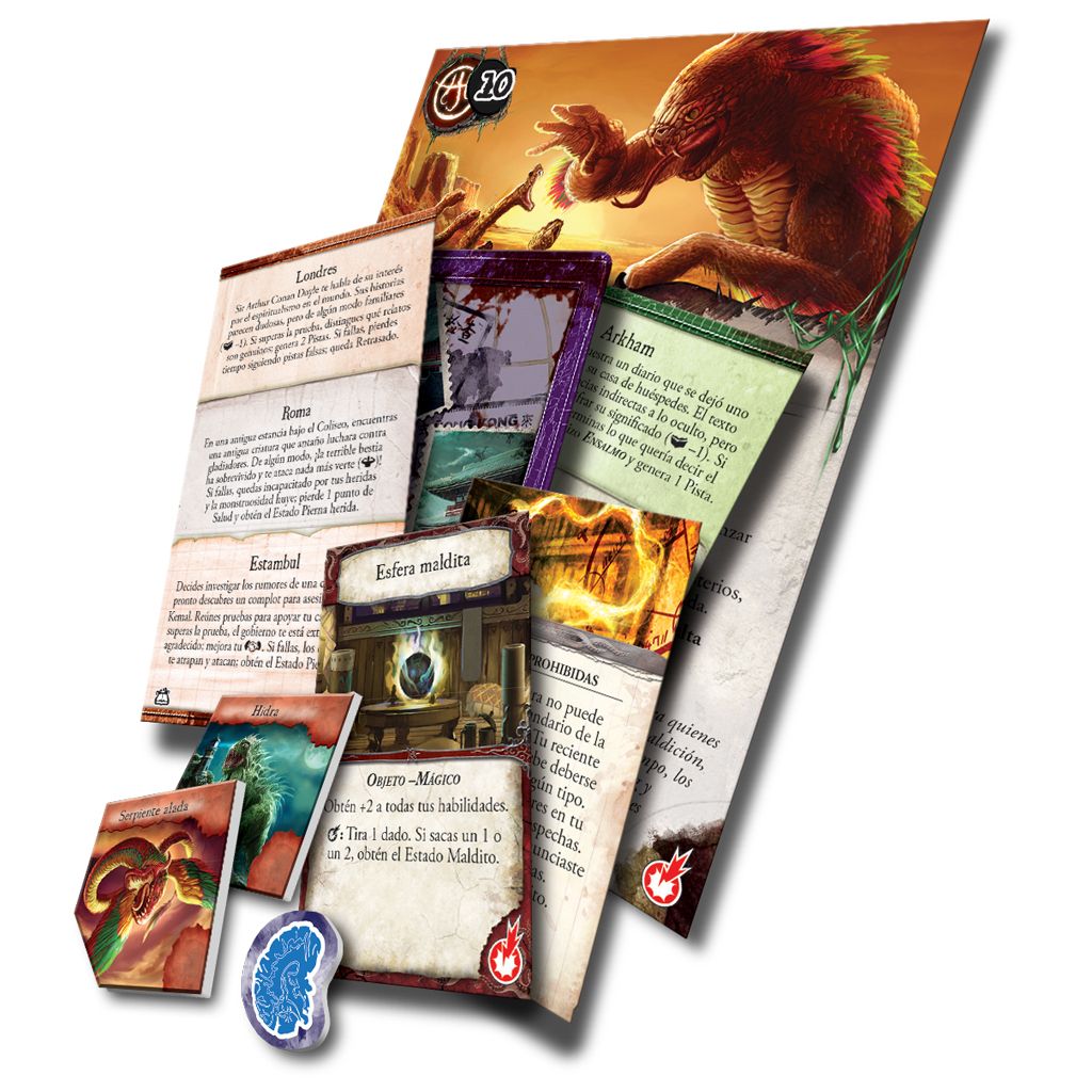 ELDRITCH HORROR: SABER OLVIDADO (EXPANSIÓN) - Imagen 2