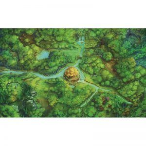 TAPETE DE NEOPRENO 140X80 CM - BOSQUE
