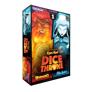 DICE THRONE: BÁRBARO VS ELFA LUNAR