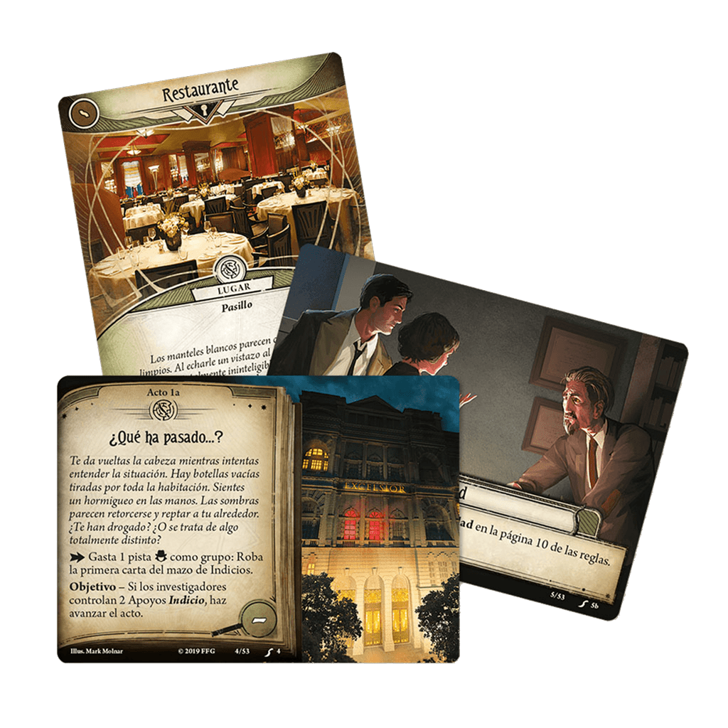 ARKHAM HORROR LCG: ASESINATO EN EL HOTEL EXCELSIOR (EXPANSIÓN) - Imagen 2
