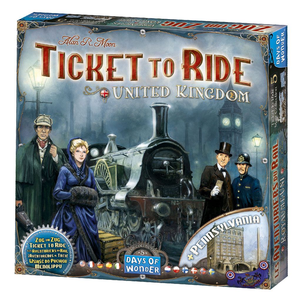 ¡AVENTUREROS AL TREN! REINO UNIDO + PENNSYLVANIA (EXPANSIÓN)
