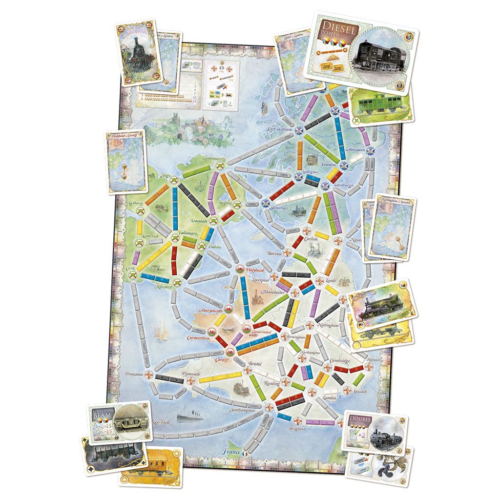 ¡AVENTUREROS AL TREN! REINO UNIDO + PENNSYLVANIA (EXPANSIÓN) - Imagen 2