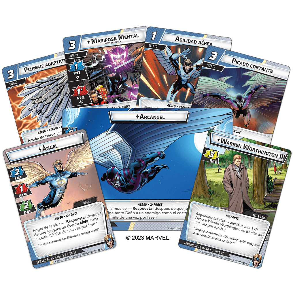 MARVEL CHAMPIONS LCG: ANGEL (PACK DE HÉROE) - Imagen 2