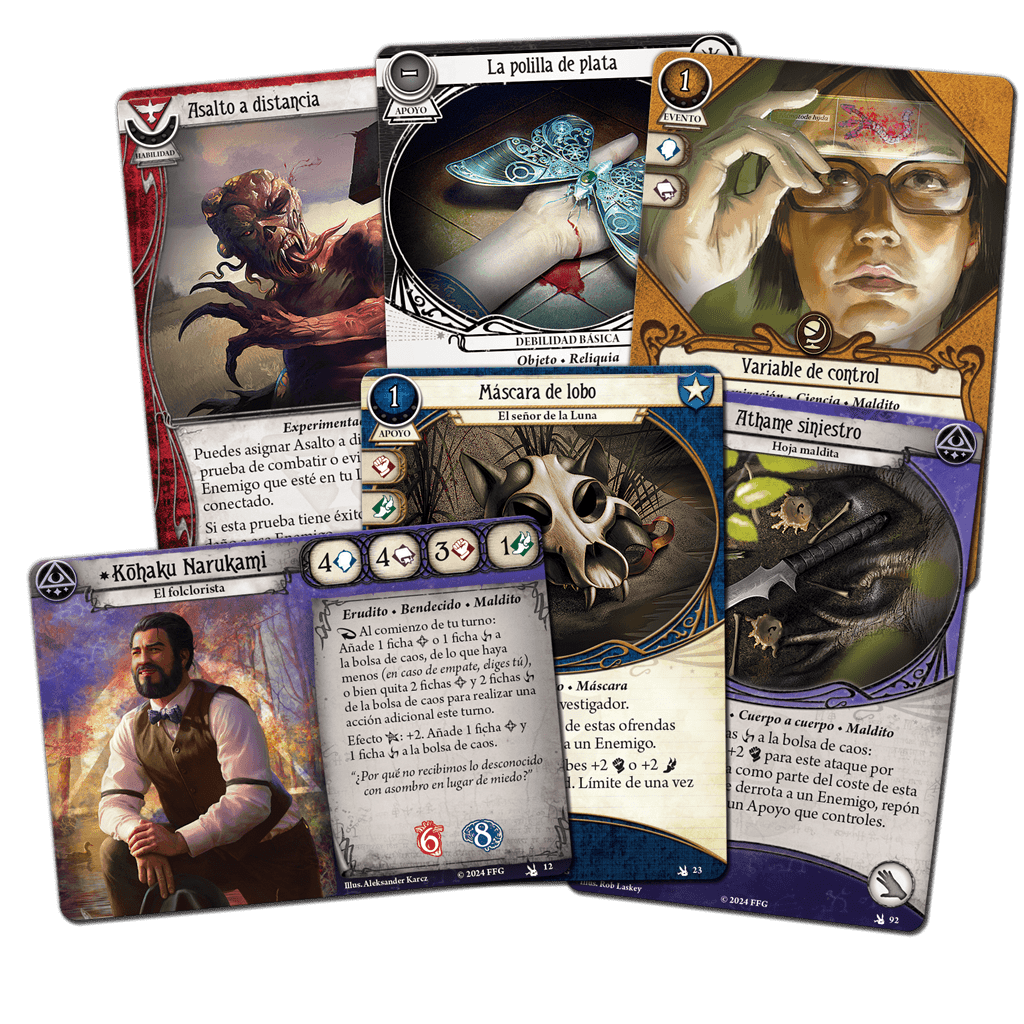 ARKHAM HORROR LCG: LA FIESTA DEL VALLE DE LA CICUTA (PACK DE INVESTIGADORES) - Imagen 2