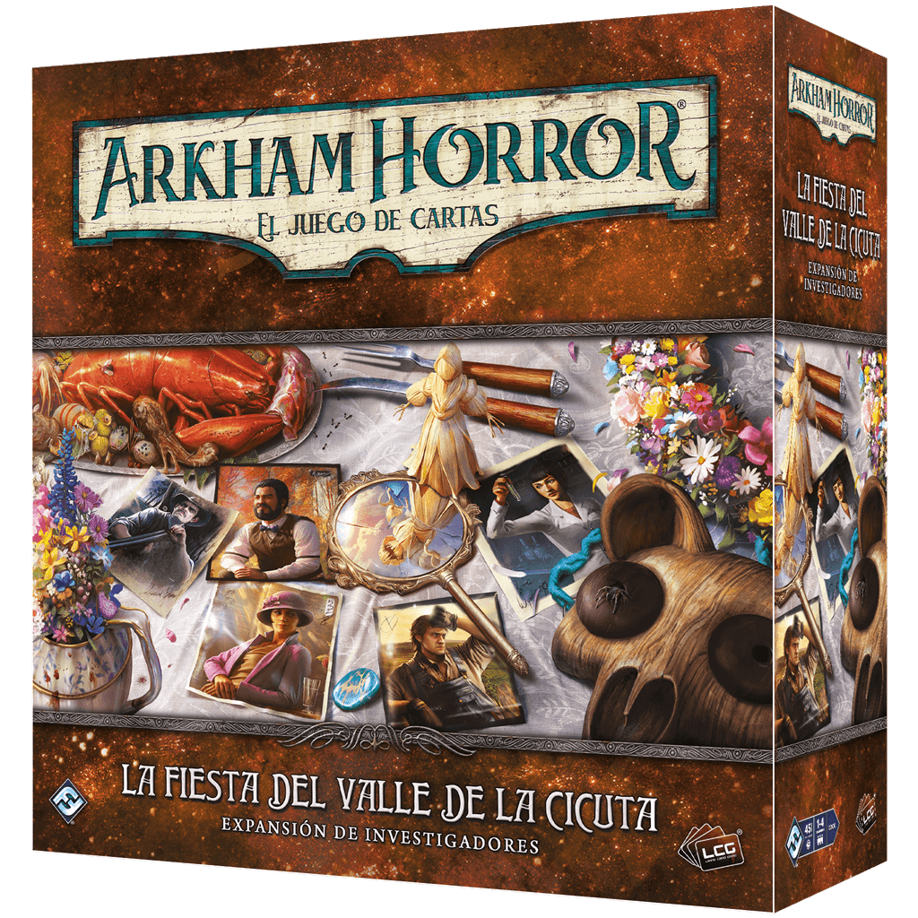 ARKHAM HORROR LCG: LA FIESTA DEL VALLE DE LA CICUTA (PACK DE INVESTIGADORES)