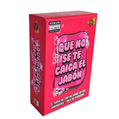 QUE NO SE TE CAIGA EL JABÓN