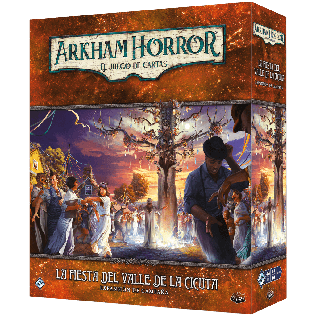ARKHAM HORROR LCG: LA FIESTA DEL VALLE DE LA CICUTA (PACK DE CAMPAÑA)