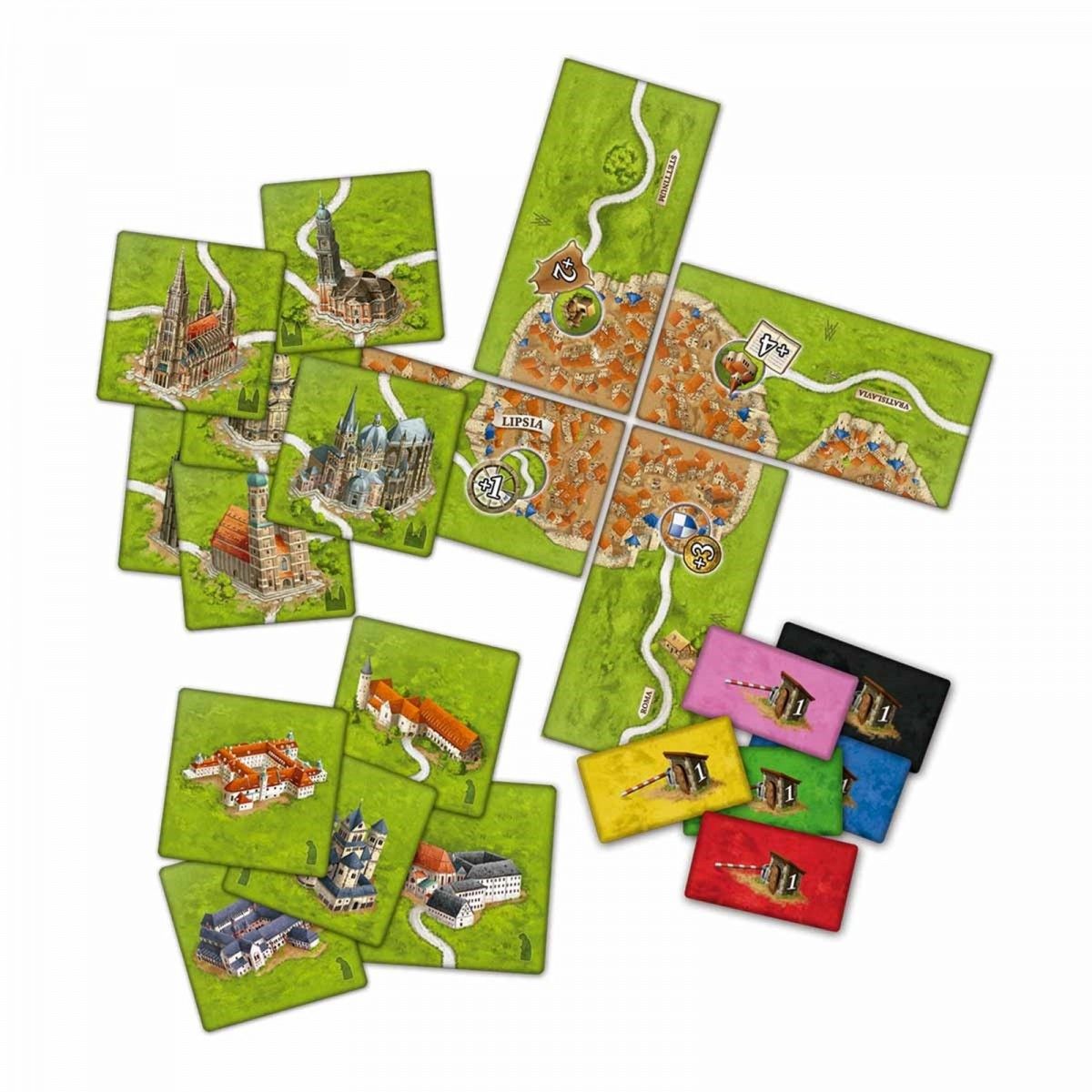 CARCASSONNE: EXPANSIONES REUNIDAS (EXPANSIÓN) - Imagen 2