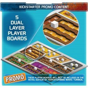 TERRAFORMING MARS: TABLEROS DE JUGADOR