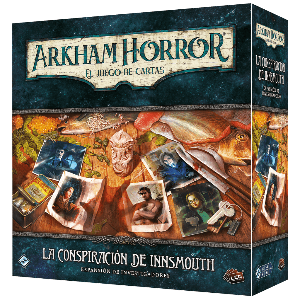 ARKHAM HORROR LCG: LA CONSPIRACIÓN DE INNSMOUTH (PACK DE INVESTIGADORES)