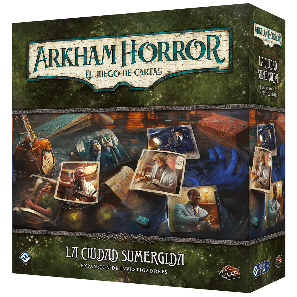ARKHAM HORROR LCG: LA CIUDAD SUMERGIDA (PACK DE INVESTIGADORES)