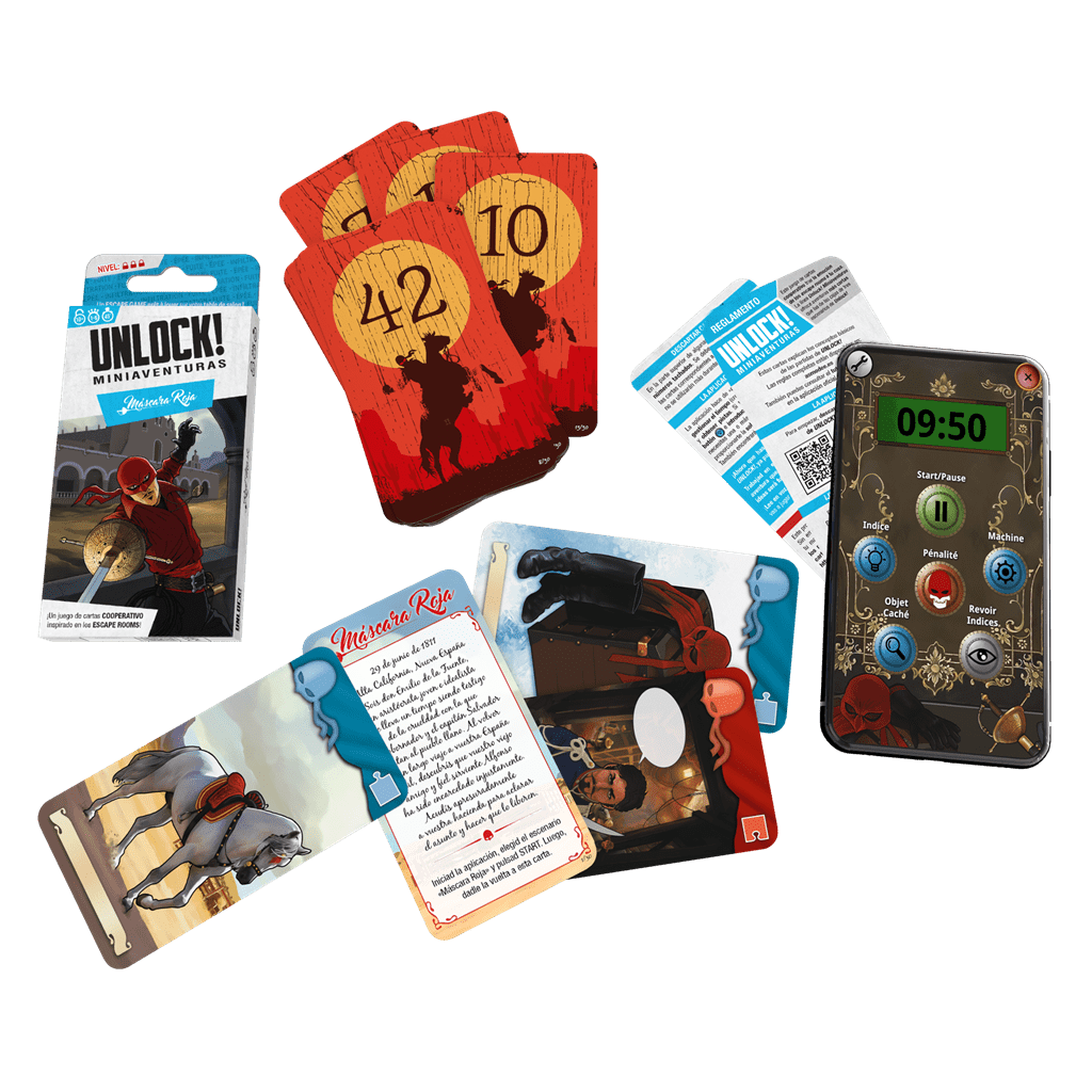 UNLOCK! MINIAVENTURAS: MÁSCARA ROJA - Imagen 2