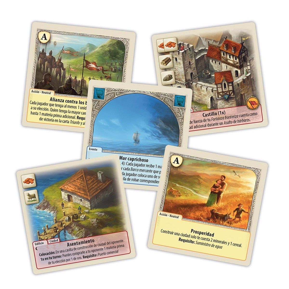 CATAN EL DUELO: ERAS OSCURAS, ERAS DORADAS (EXPANSIÓN) - Imagen 3