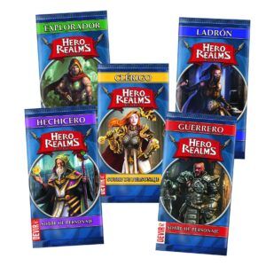 HERO REALMS: SOBRE DE PERSONAJE (x5 SOBRES-EXPANSIÓN)
