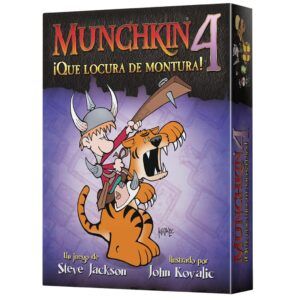 MUNCHKIN 4: ¡QUÉ LOCURA DE MONTURA! (EXPANSIÓN)