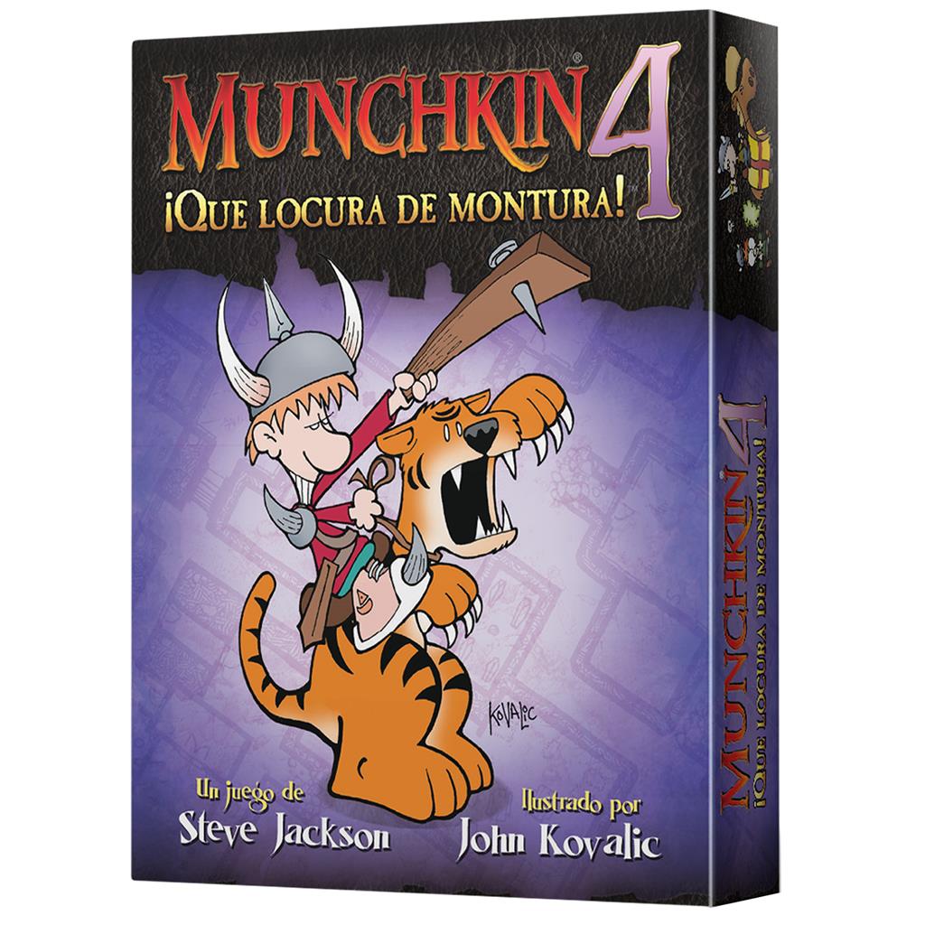 MUNCHKIN 4: ¡QUÉ LOCURA DE MONTURA! (EXPANSIÓN)