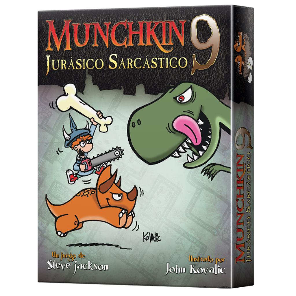 MUNCHKIN 9: JURÁSICO SARCÁSTICO (EXPANSIÓN)