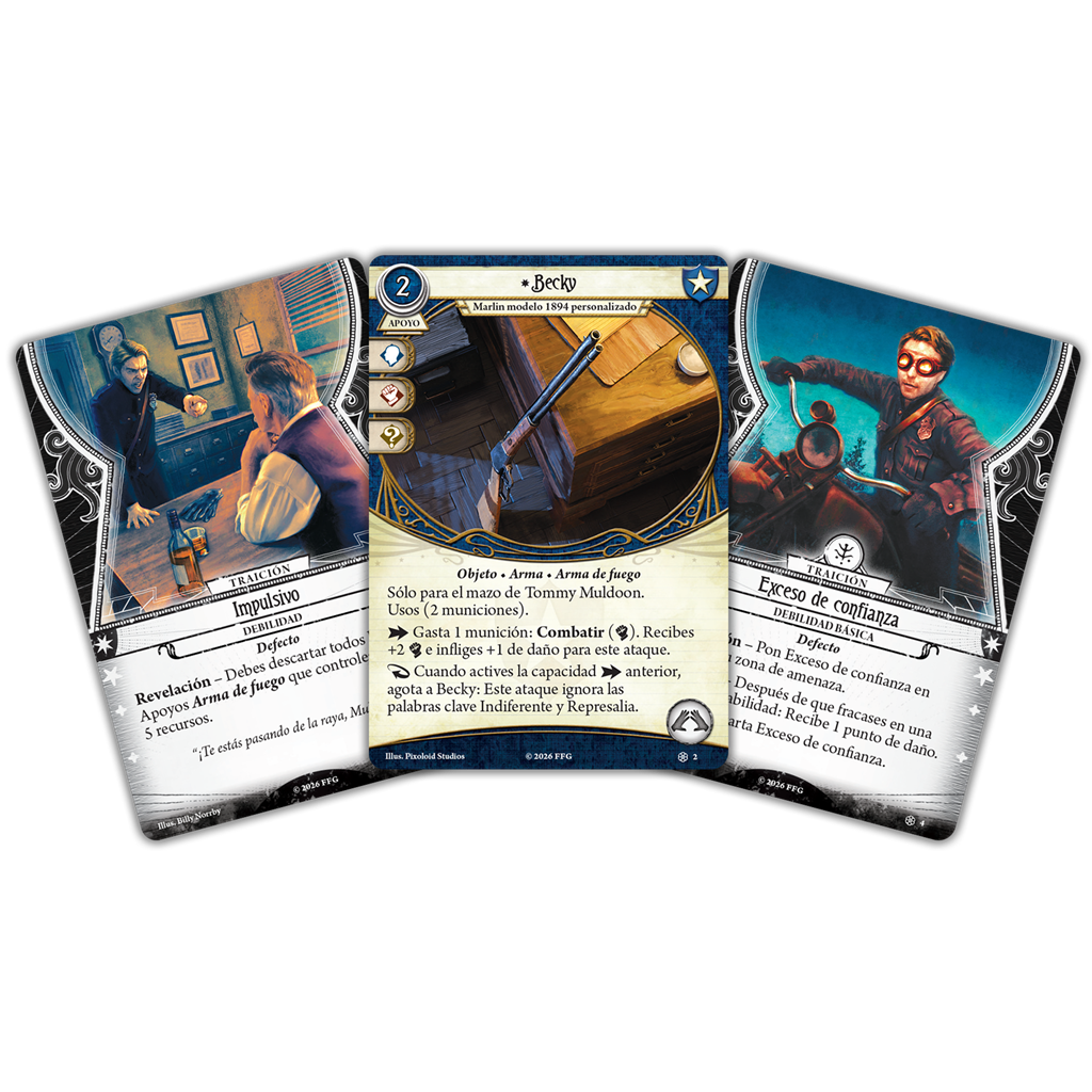 ARKHAM HORROR LCG: TOMMY MULDOON (MAZO DE INVESTIGADOR) - Imagen 3