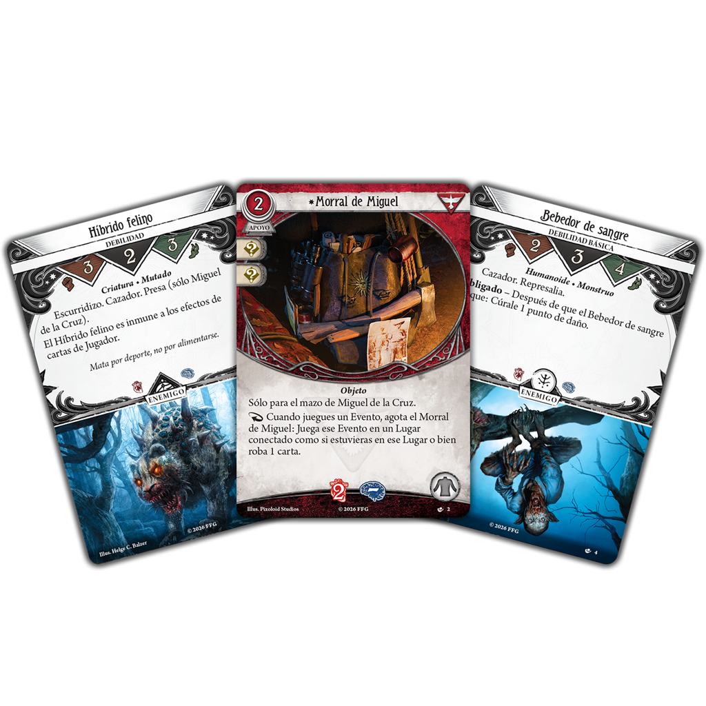 ARKHAM HORROR LCG: MIGUEL DE LA CRUZ (MAZO DE INVESTIGADOR) - Imagen 3
