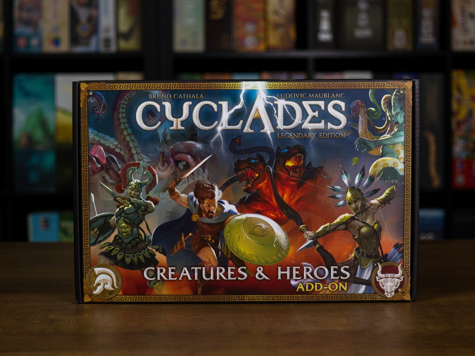 CYCLADES: CRIATURAS Y HÉROES (PACK DE MEJORA)