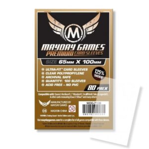 Fundas Mayday Magnum Copper 65x100mm PREMIUM (80 pack)